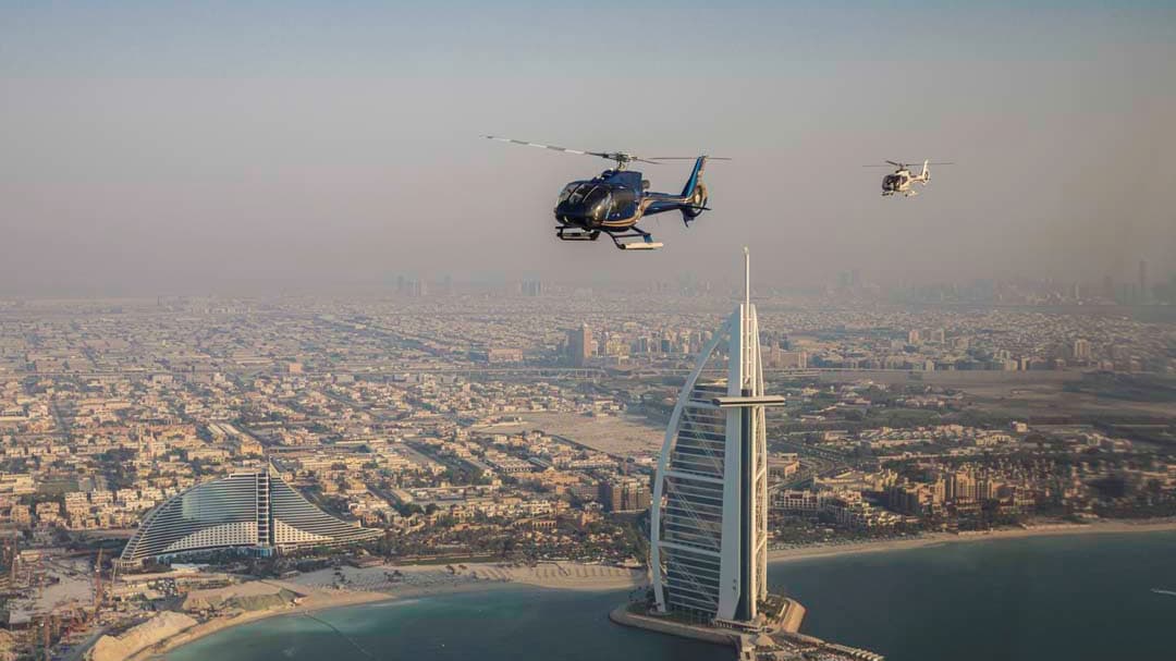 Helicopter flight from the Palm Island, Dubai - Image 5