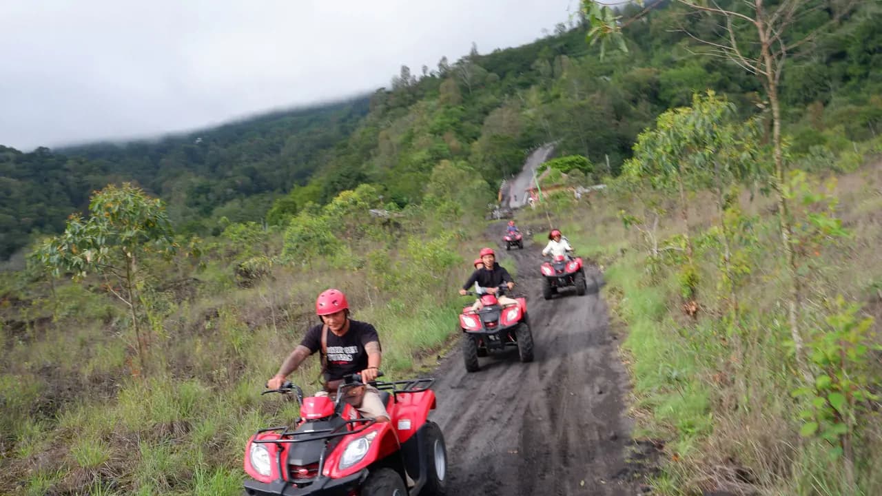 Mount Batur Quad Bike Tour and Hot Spring Visit - Photo 13