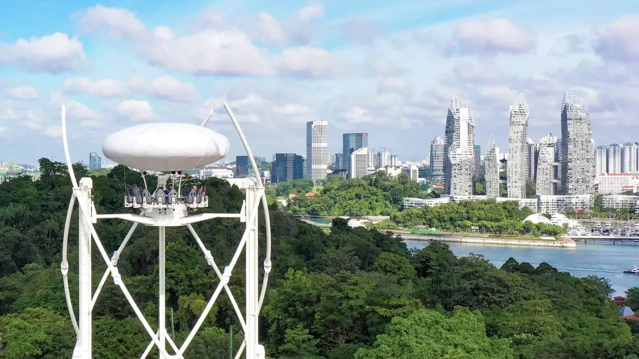 SkyHelix Sentosa Ticket - Singapore's Highest Open-Air Panoramic Ride - Photo 8