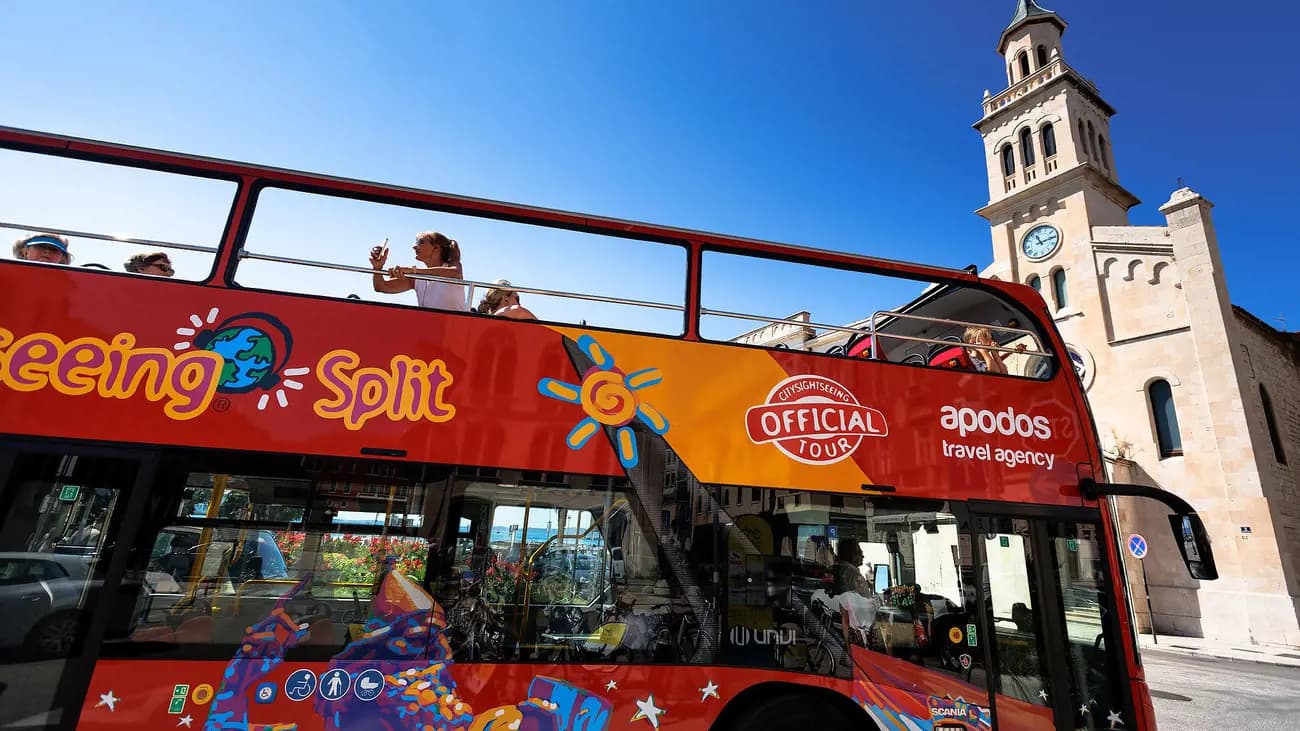 City Sightseeing Split Hop-on Hop-off Bus Tour - Photo 12