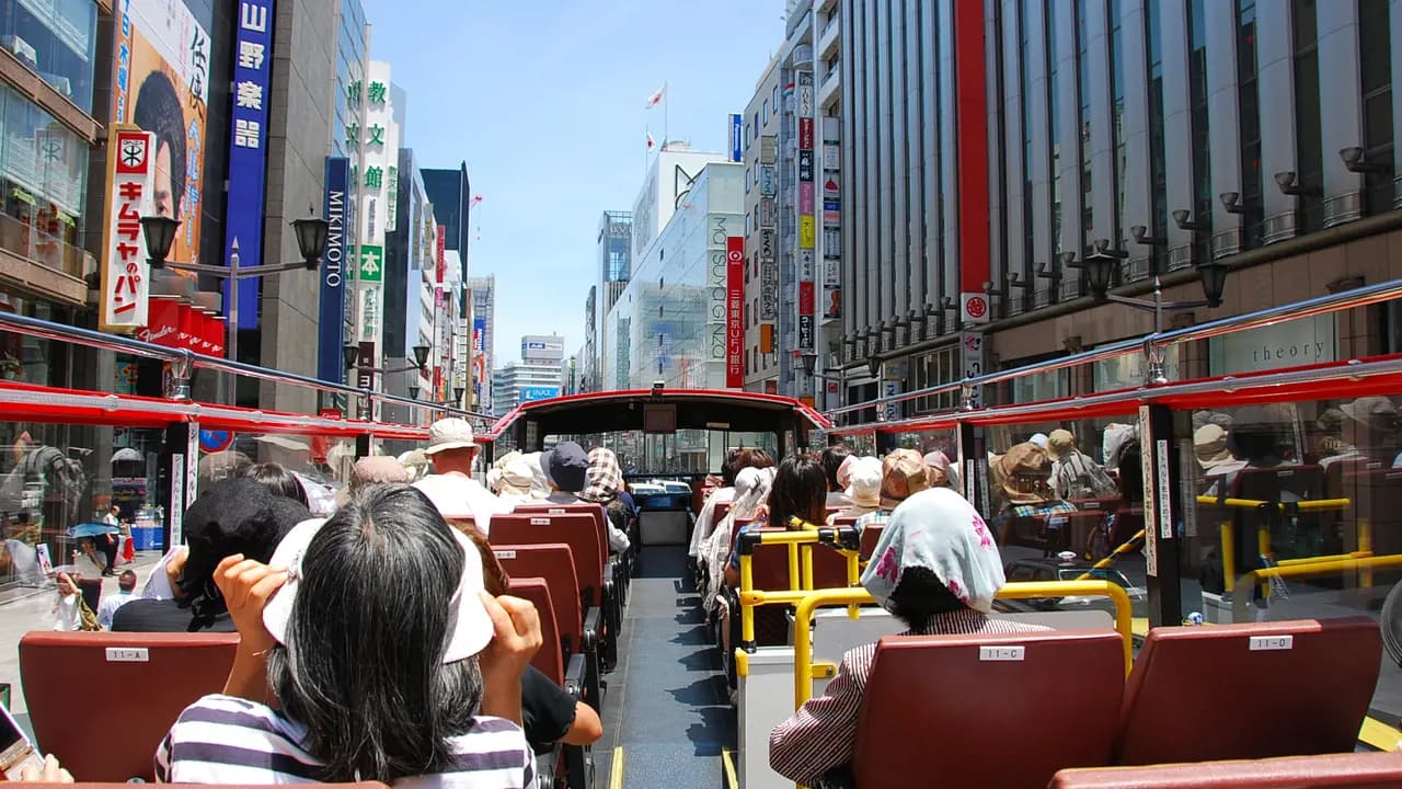 Tokyo Sky Hop-on Hop-off Sightseeing Bus